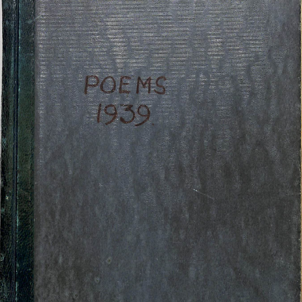 Book 24 Poems April 1939 to March 1940